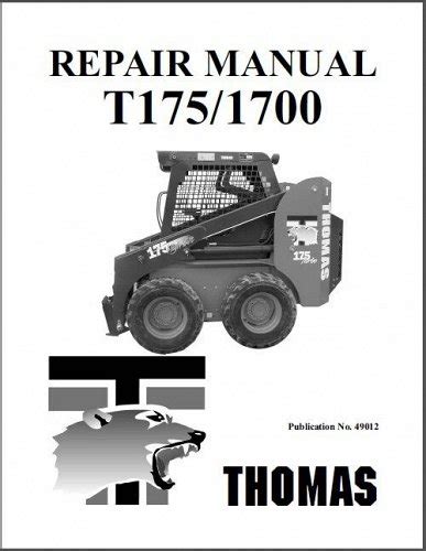 mustang 1700 skid steer service manual|thomas 1700 skid steer parts.